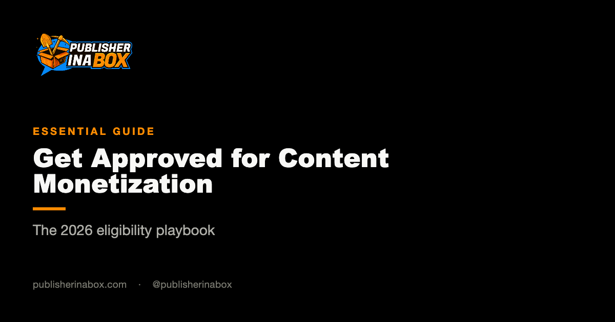 How to Get Approved for Facebook Content Monetization in 2026