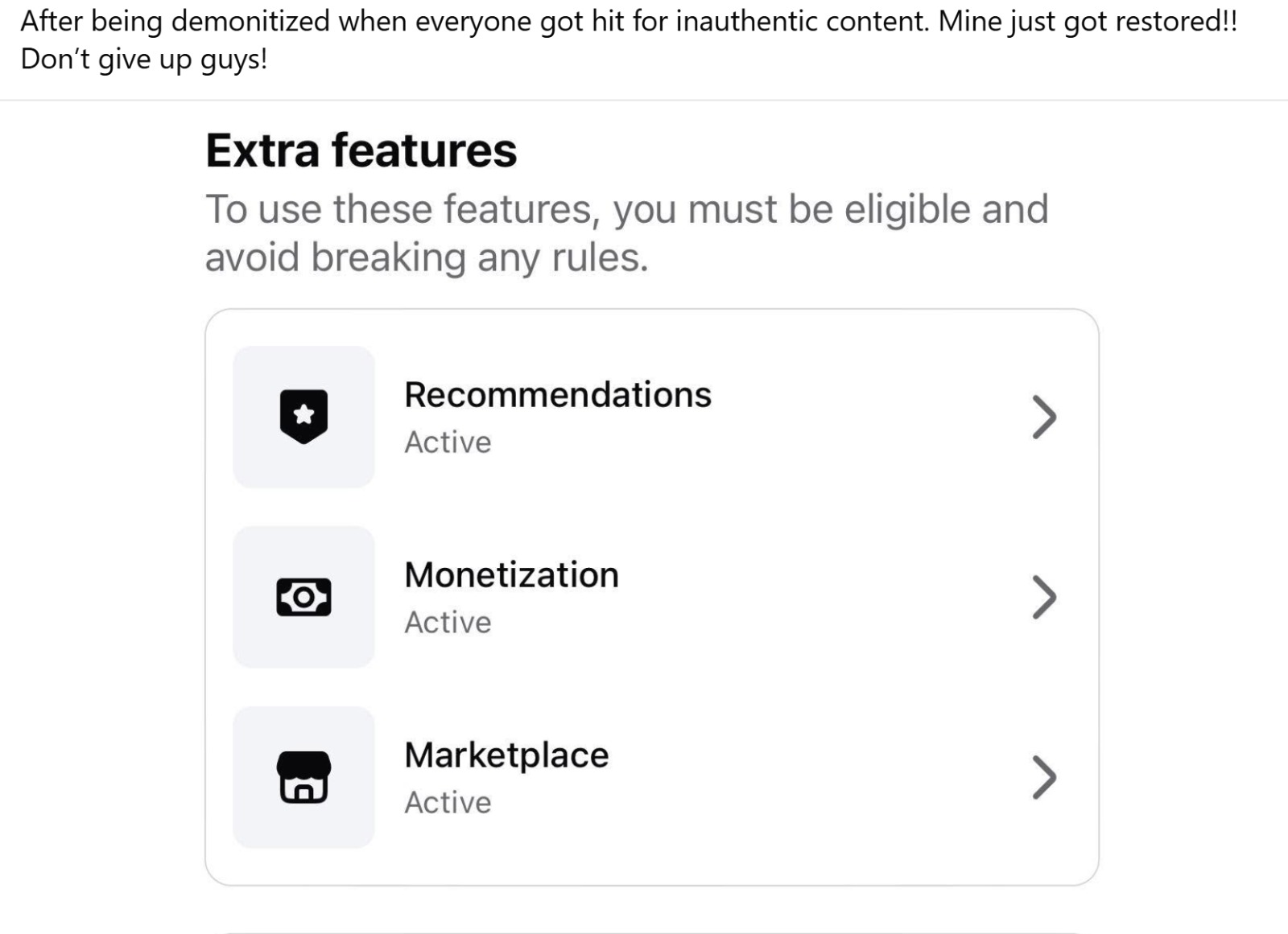 Operators began reporting content monetization rollbacks on June 17, ahead of the wider restorations.