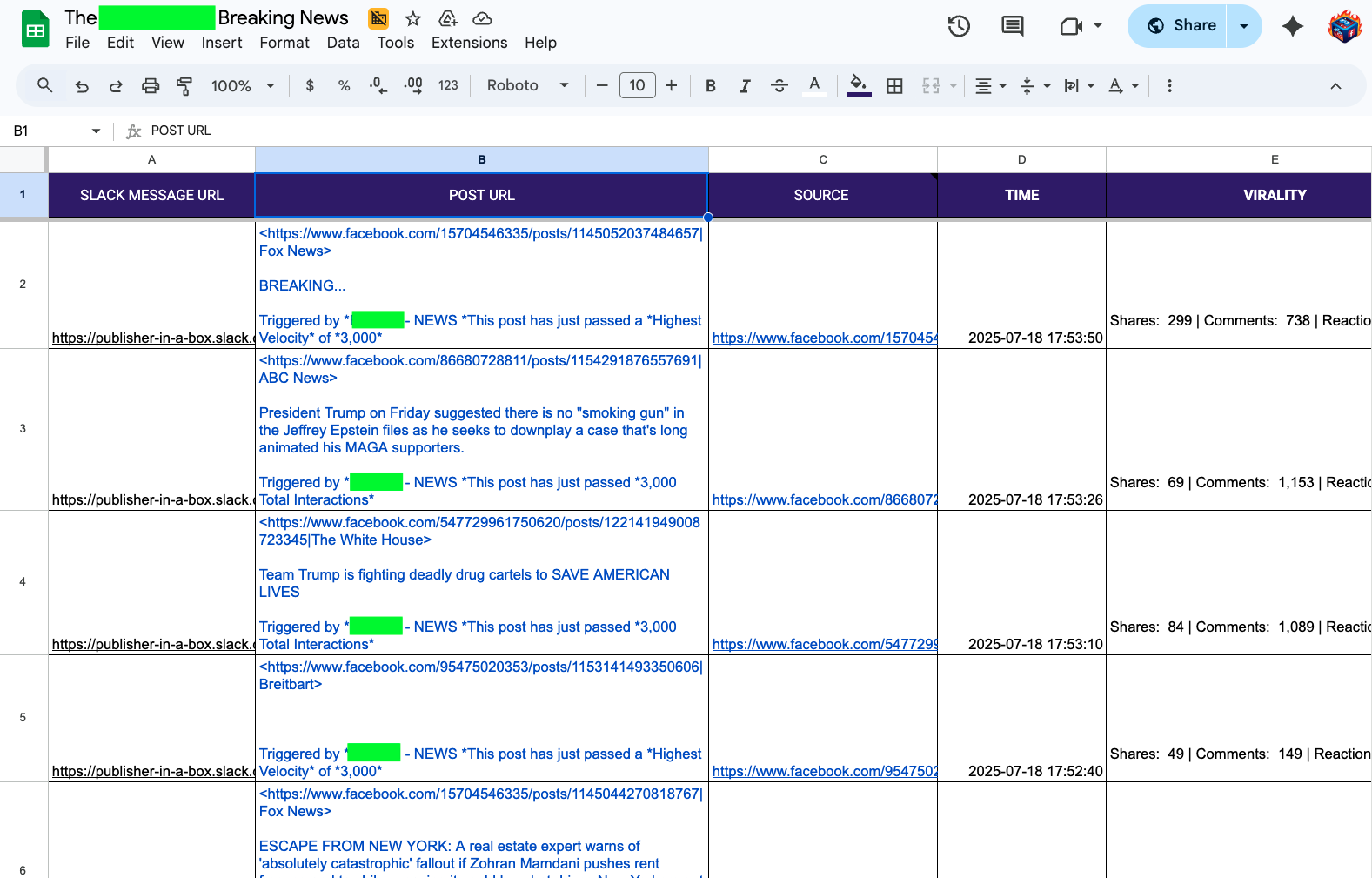 Google Sheet and WhatsApp integration